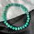 Tie - Dye Glass Beads Bracelet - Stretchable (Small Beads)