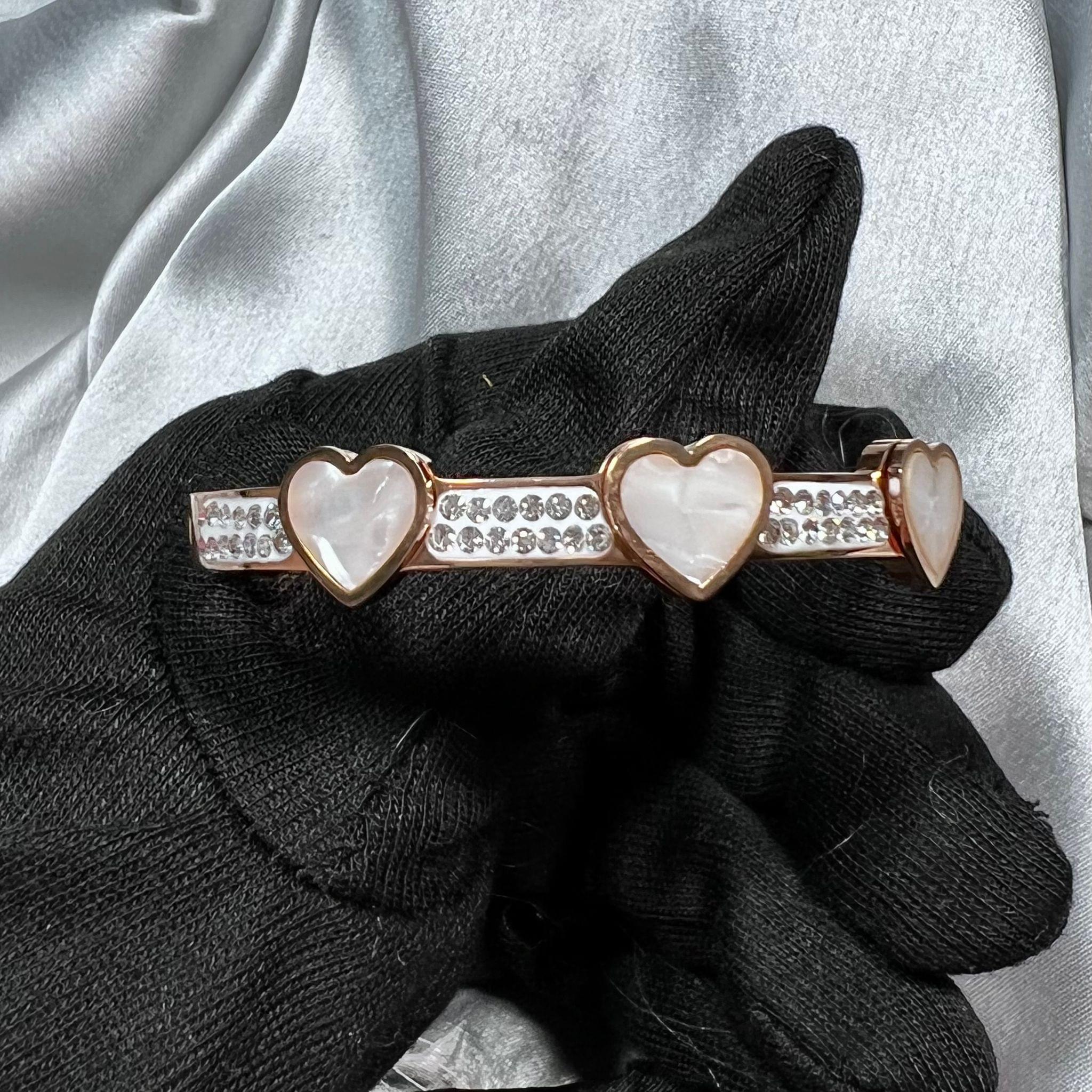 Buy Rose Gold Bracelets & Bangles for Women by Jewels galaxy Online |  Ajio.com