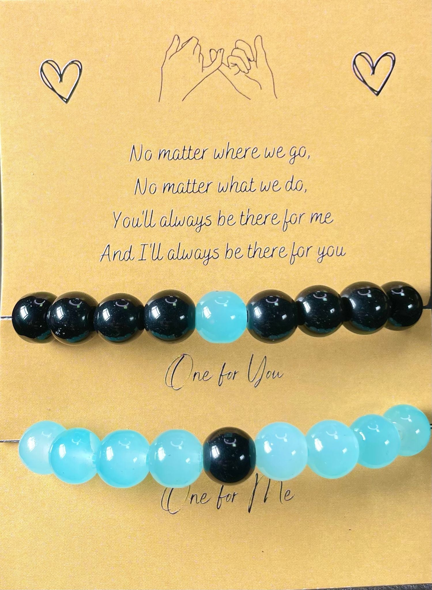 Best Couple Match Bracelets For Couples 2Pcs/set Magnetic Couple