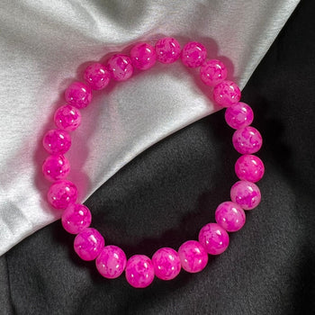 High Quality Tie-Dye Glass Beads Bracelet