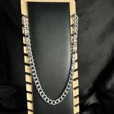 High Quality, Silver Chain Necklace,Link Chain,Aluminium Chain,Link Chain,Dailywear