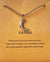 High Quality Silver Small Moon Necklace