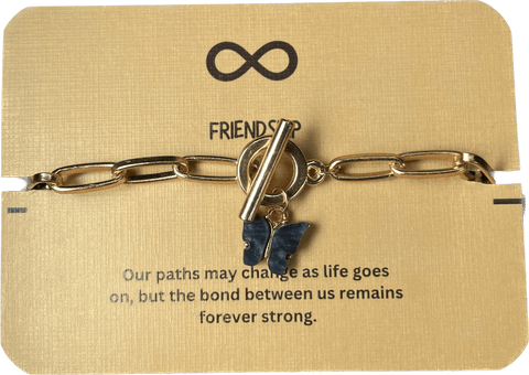 High Quality Link Chain Bracelet With Butterfly